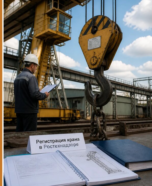 Регистрация крана в Ростехнадзоре в Усинске от 15357 р. | Авеста ОТиПБ